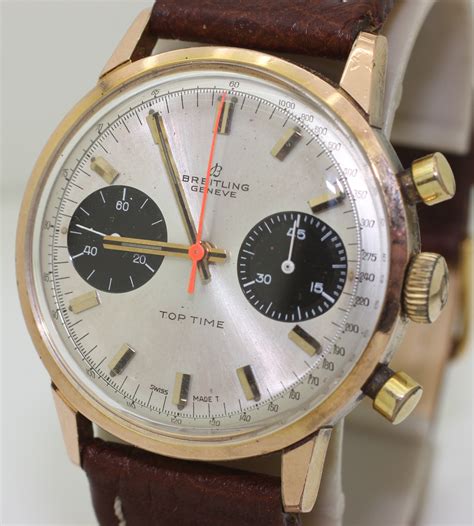 breitling gold 1960|gold Breitling watch vintage.